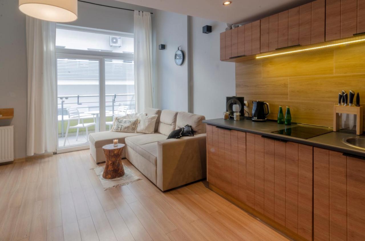 Holiday Home Loft Z Antresola I Balkonem Przy Plazy Miedzyzdroje Bagian luar foto